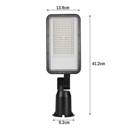 Brilagi - Lampione stradale LED URBANLIGHT LED/50W/230V nero IP65