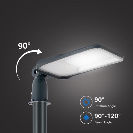 Brilagi - Lampione stradale URBANLIGHT LED/100W/230V antracite IP65