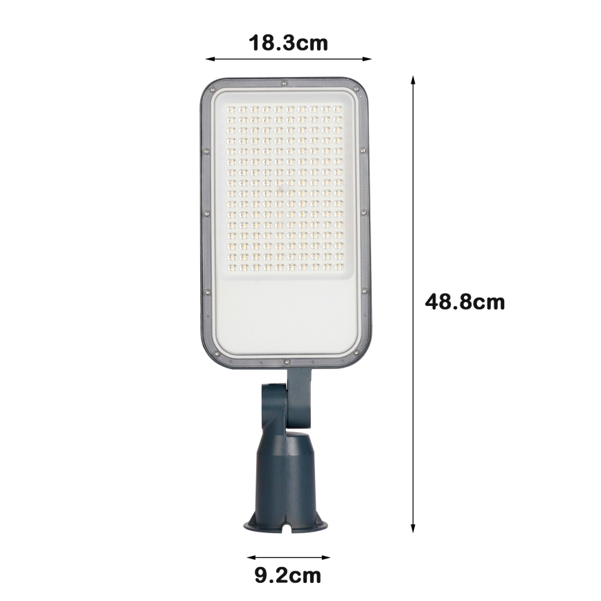Brilagi - Lampione stradale URBANLIGHT LED/100W/230V antracite IP65