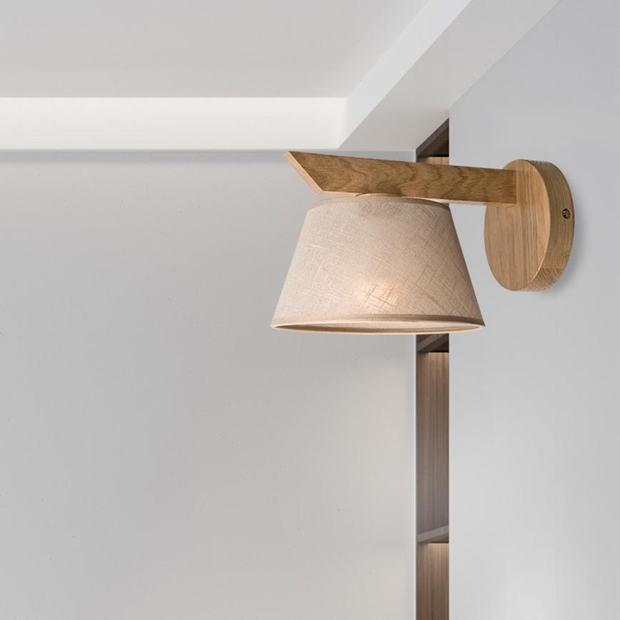 Brilagi - LED  Applique ANTHONY 1xE14/40W/230V quercia/beige
