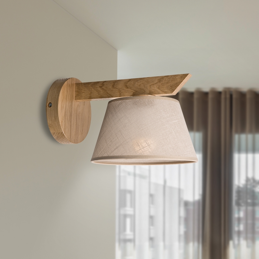 Brilagi - LED  Applique ANTHONY 1xE14/40W/230V quercia/beige