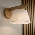 Brilagi - LED  Applique ANTHONY 1xE14/40W/230V quercia/bianco