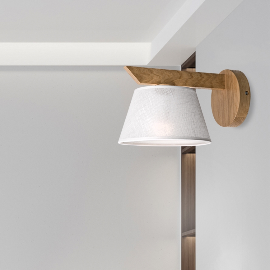 Brilagi - LED  Applique ANTHONY 1xE14/40W/230V quercia/bianco