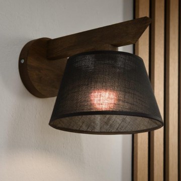Brilagi - LED  Applique ANTHONY 1xE14/40W/230V quercia/nero