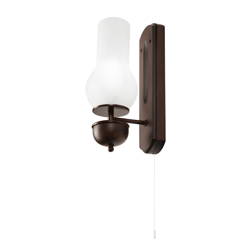 Brilagi - LED Applique COTTAGE 1xE14/40W/230V faggio/bianco