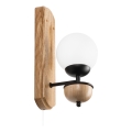 Brilagi - LED Applique COTTAGE 1xG9/40W/230V quercia/bianco