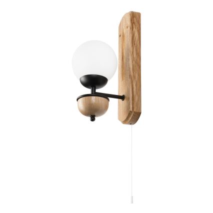Brilagi - LED Applique COTTAGE 1xG9/40W/230V quercia/bianco