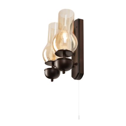 Brilagi - LED Applique COTTAGE 2xE14/40W/230V faggio/marrone