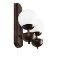 Brilagi - LED Applique COTTAGE 2xG9/40W/230V faggio/bianco