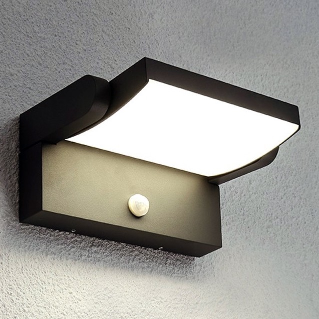 Brilagi - LED Applique da esterno con sensore ANKLE LED/18W/230V 3000K IP65 antracite