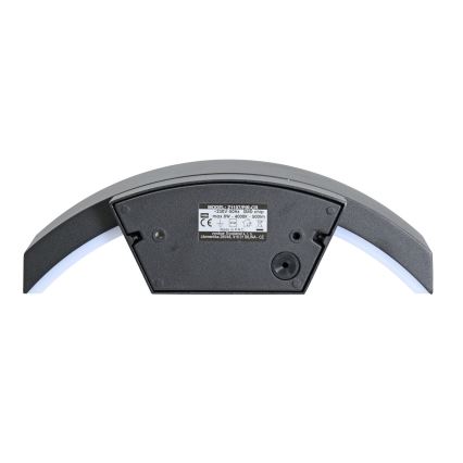 Brilagi - LED Applique da esterno con sensore ARCELO LED/8W/230V IP54