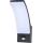 Brilagi - LED Applique da esterno con sensore ARCELO LED/9W/230V IP44