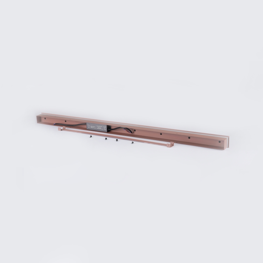 Brilagi - Applique da esterno LINEAR LED/22W/230V 3000K IP65 100 cm marrone CRI 90