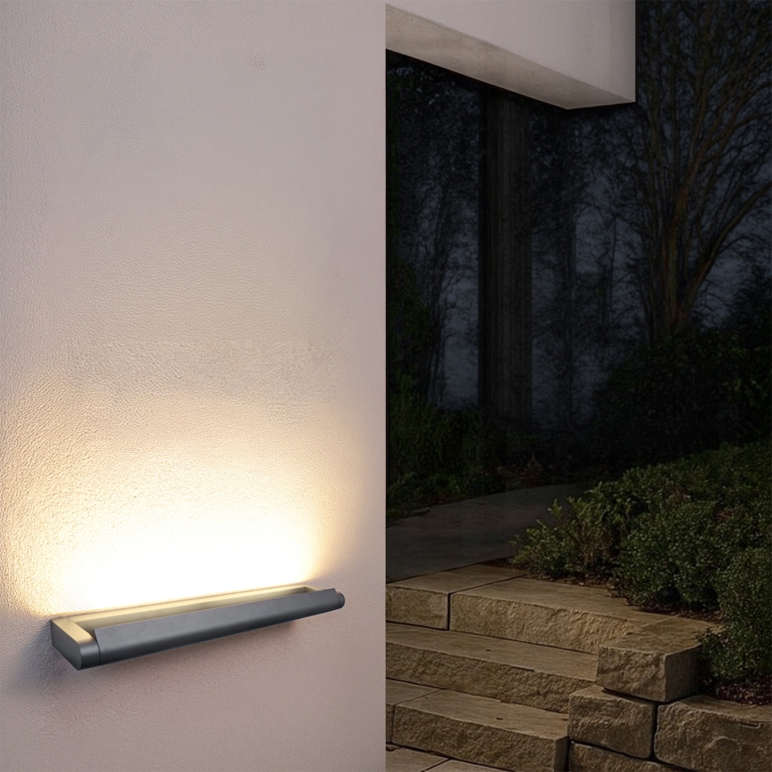 Brilagi - Lampada da parete LED per esterni SALERNO LED/24W/230V, 66 cm, antracite, IP65