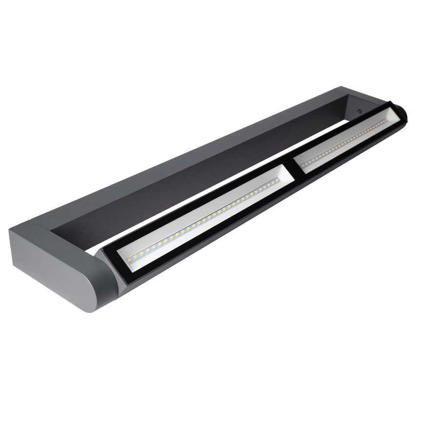 Brilagi - Lampada da parete LED per esterni SALERNO LED/24W/230V, 66 cm, antracite, IP65