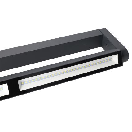 Brilagi - Lampada da parete LED per esterni SALERNO LED/24W/230V, 66 cm, antracite, IP65