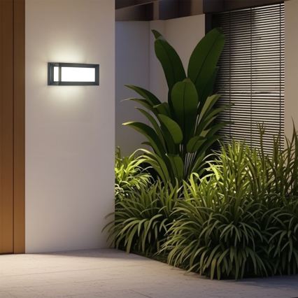 Brilagi - Applique da esterno LED PARKER LED/12W/230V 3000/4500/6000K antracite IP44