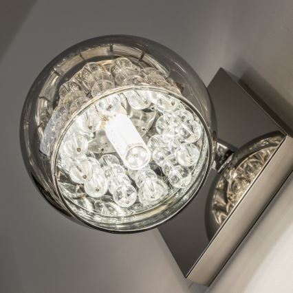 Brilagi - LED Applique di cristallo JEWEL 1xG9/42W/230V