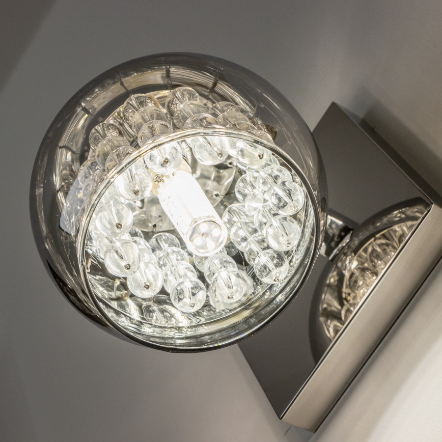 Brilagi - LED Applique di cristallo JEWEL 1xG9/42W/230V
