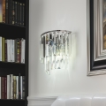 Brilagi - LED Applique di cristallo MOZART 2xE14/40W/230V cromo lucido
