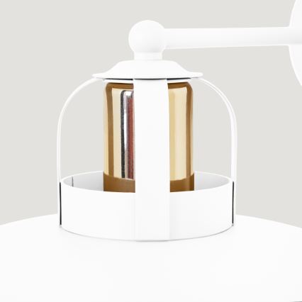 Brilagi - LED Applique FLAMENGO 1xE27/60W/230V bianco