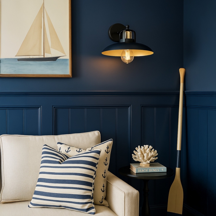 Brilagi - LED Applique FLAMENGO 1xE27/60W/230V blu