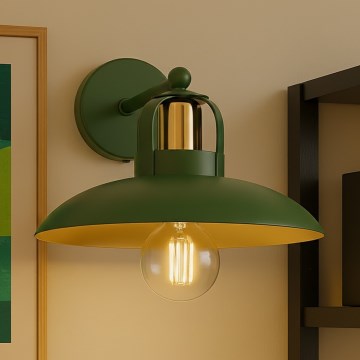 Brilagi - LED Applique FLAMENGO 1xE27/60W/230V verde