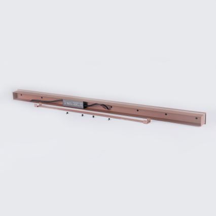 Brilagi - Applique da parete per esterni LED LINEAR LED/32W/230V 3000K IP65 140 cm marrone CRI 90