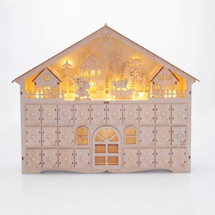 BRILAGI - LED Calendario dell'Avvento LED/2xAA