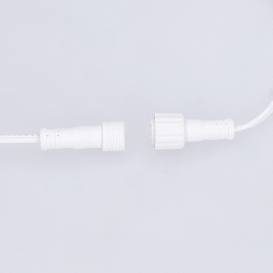 Brilagi - LED per esterni catena decorativa GIRLANDA 10xE12/0,6W/230V 8m bianco IP44 bianco caldo