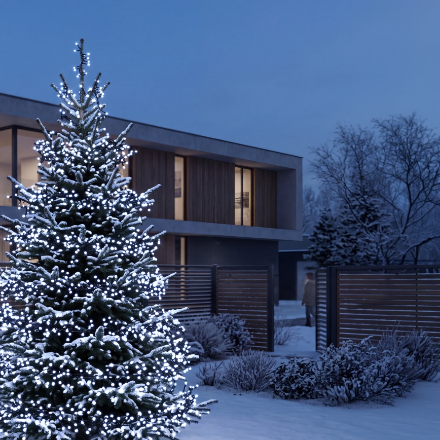 BRILAGI - LED catena di luci natalizie per esterni 800 LED 21 m IP44 bianco freddo