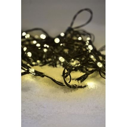 BRILAGI - LED Catena luminosa natalizia da esterno 100xLED/8 funzioni 13 m IP44 bianco caldo
