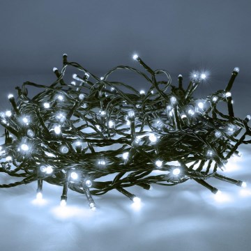 BRILAGI - LED Catena luminosa natalizia per esterni 100xLED/8 funzioni 13 m IP44 bianco freddo