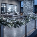 BRILAGI - LED catena luminosa natalizia per esterni 300xLED 7m IP44 bianco freddo effetto fuochi d'artificio