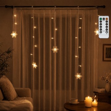 BRILAGI - LED Catena luminosa natalizia per esterni 60xLED/6W/6x0,7m IP44 bianco caldo
