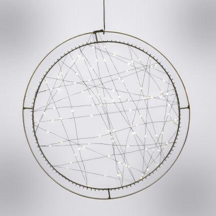 Brilagi - LED Decorazione natalizia da esterno LED/2,6W/230V IP44 cerchio da 46 cm