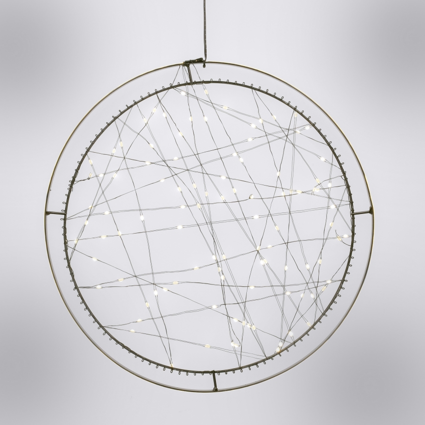 Brilagi - LED Decorazione natalizia da esterno LED/2,6W/230V IP44 cerchio da 46 cm