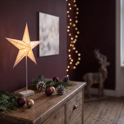 BRILAGI - LED decorazione natalizia LED/3xAA 60x40 cm stella