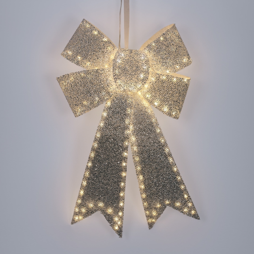 BRILAGI - LED Decorazione natalizia per esterni LED/3,3W/230V IP44 fiocco argentato