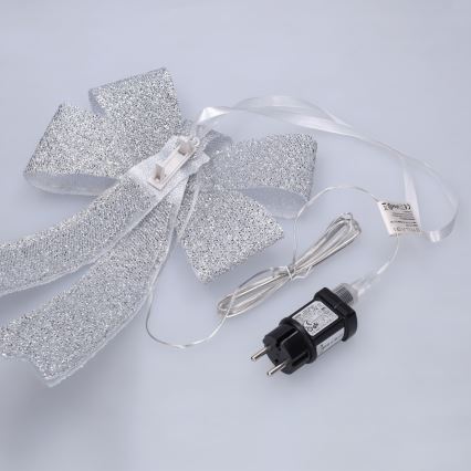 BRILAGI - LED Decorazione natalizia per esterni LED/3,3W/230V IP44 fiocco argentato