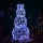 Brilagi - LED decorazione natalizia per esterni LED/3,6W/31/230V 6500K 90 cm IP44 pupazzo di neve