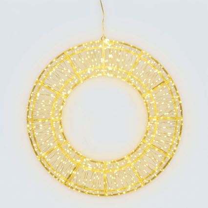 BRILAGI - LED decorazione natalizia per esterni LED/6W/8 funzioni 43 cm IP44 anello bianco caldo