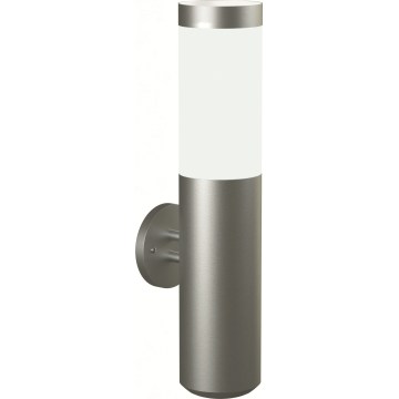 Brilagi - LED dimmerabile applique da esterno ELIA 1xE27/6W/230V 2700-6500K IP44 Wi-Fi cromo opaco
