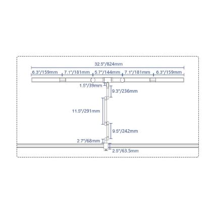 Brilagi - LED Dimmerabile flessibile lampada da tavolo VARIO LED/24W/230V 3000-6500K CRI 92 nero