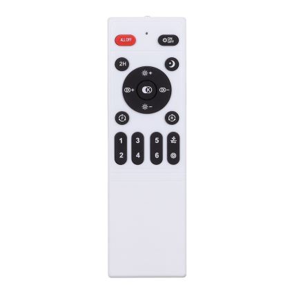 Brilagi - Plafoniera LED dimmerabile con ventilatore LED/30W/230V 3000-6500K Ø 50 cm nero/rovere + telecomando