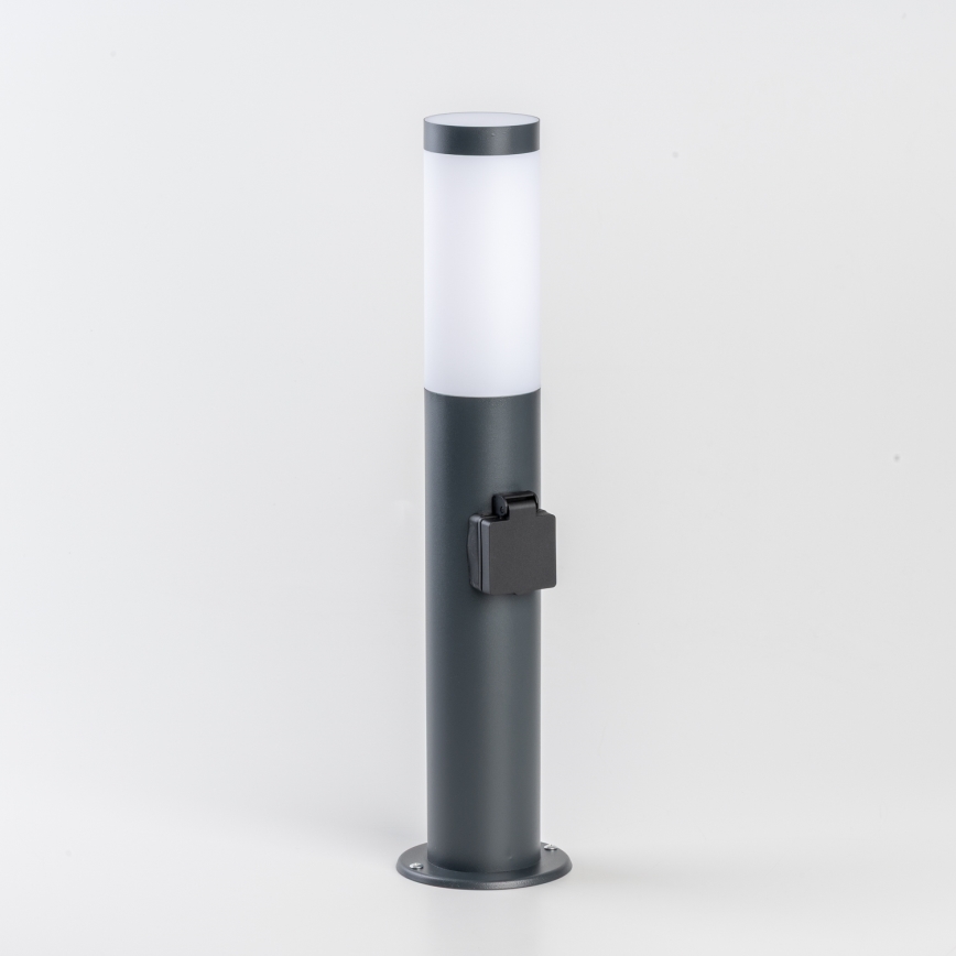 BRILAGI - Lampada LED da esterno dimmerabile con presa integrata ELIA 1xE27/6W/230V 2700-6500K IP44 Wi-Fi 50 cm antracite