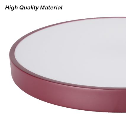 Brilagi - Plafoniera LED dimmerabile POOL LED/60W/230V 3000-6000K Ø 60 cm bordeaux + telecomando
