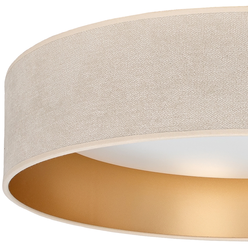 Brilagi - Plafoniera LED dimmerabile VELVET SMARTIX STARS LED/36W/230V 3000-6000K Ø 55 cm crema/oro Wi-Fi Tuya Beacon + telecomando