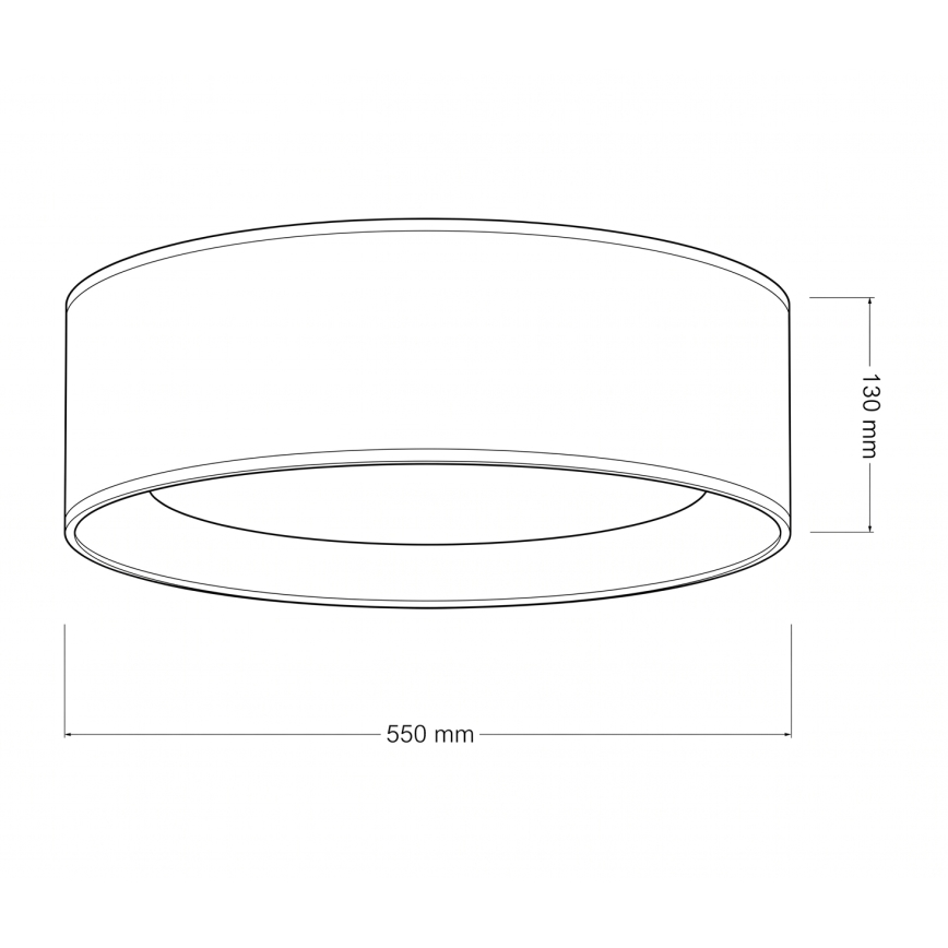Brilagi - Plafoniera LED dimmerabile VELVET SMARTIX STARS LED/36W/230V 3000-6000K Ø 55 cm crema/oro Wi-Fi Tuya Beacon + telecomando