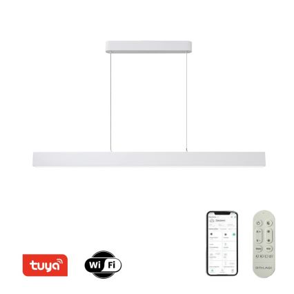 Brilagi - LED Lampadario Dimerabile SLEEKLINE SMART LED/40W/230V 3000-6000K Wi-Fi Tuya Bianco + telecomando
